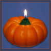 Pumpkin 4 inch Floating Candle - Armadilla Wax Works Candle Factory Store